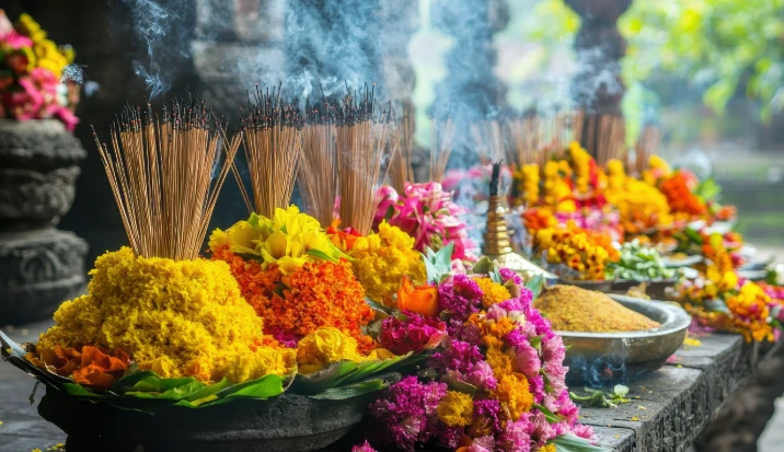 Flowers for Temple ..