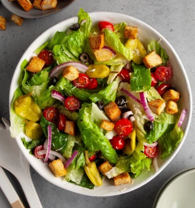 Salad with protein ..