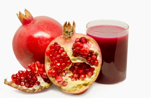 Pomegranates juice ..